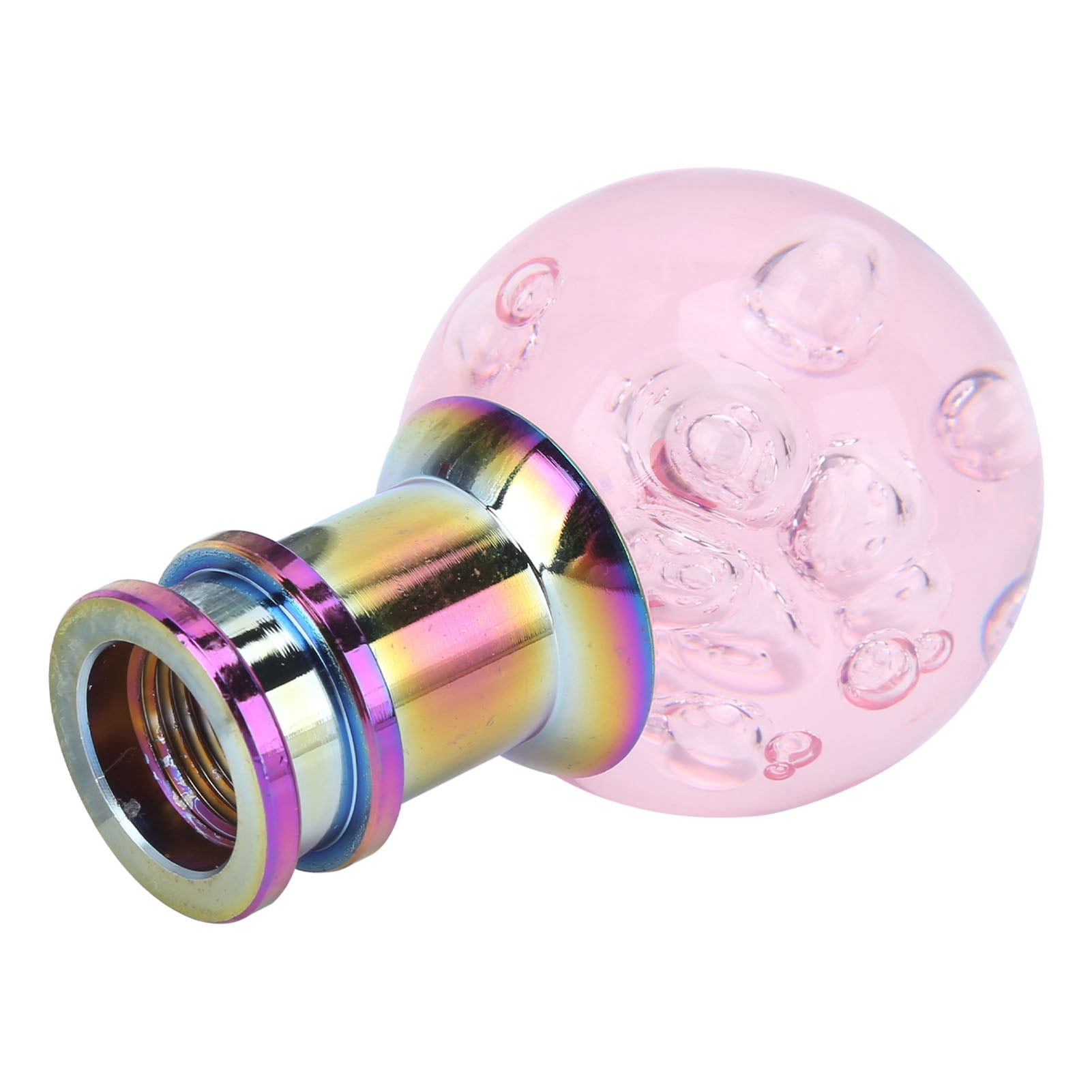Démultiplication, Bouton Acrylique Bulle Rose pour Voiture