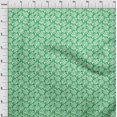 thumbnail image 4 of oneOone Viscose Chiffon Green Fabric Tropical Craft Projects Decor Fabric Printed By The Yard 42 Inch Wide, 4 of 5