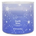 thumbnail image 2 of Mainstays 3-Wick Textured Wrapped Starlit Skies Scented Candle, 14 oz, 2 of 6
