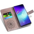 thumbnail image 2 of Étui de Téléphone pour Samsung Galaxy S10 5G, Étui Portefeuille Folio à Rabat, Porte-Cartes en Cuir PU avec Fentes, Protection Intégrale Robuste, Support, Étui de Protection pour Téléphone pour Galaxy S10 5G Hommes, Noir, 2 of 5