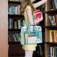 thumbnail image 4 of Transparent Document Bag Exam Specific Bag Subject Bag Hand- Book Bag Exam Paper Tutoring Bag Document Storage Bag, 4 of 5