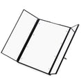 thumbnail image 4 of LED Trifold Makeup Mirror 360 Degree  Fold Led Illuminated Tabletop Vanity Mirror With Lights Adjustable Brightness Lighted Cosmetic Mirrors, 4 of 8