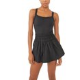 thumbnail image 1 of Fortune Robe de Tennis pour Femmes avec Shorts, Couleur Unie Sans Manches Bretelles Spaghetti Robes Athlétiques Robe de Golf d'Entraînement, 1 of 6