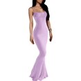 thumbnail image 1 of ORUYROP Femmes Maxi Robe Moulante Sexy Bretelles Spaghetti Slip Serré Sans Manches Robes Longues 2023, 1 of 7