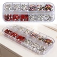 thumbnail image 1 of Bedazzling Kit,Colorful DIY Resin Rhinestone kit,2026 New Resin Jelly Rhinestones for Crafting Nails Face Makeup Crafts Tumblers,Colorful A, 1 of 8