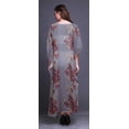 thumbnail image 4 of Bimba Kaftan Floral pour Femmes, Tenue d'Intérieur de Vacances, Robe Maxi, Couvre-Maillot de Plage - 4X-5X, 4 of 5
