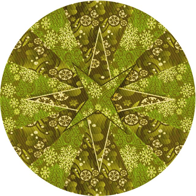 Ahgly Tapis Rond Lavable en Machine Intérieur Transitionnel Brun Bronze Foncé, 6 Pieds Rond
