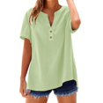 thumbnail image 1 of T-Shirts Femmes Lot Mode Décontractée Col en V Manches Courtes Haut T-Shirt - Hontri, 1 of 5