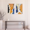 thumbnail image 3 of Hand Painted Canvas Wall Art Canary - Set of 2, 3 of 3