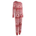 thumbnail image 4 of Pyjamas de Noël Parent-Enfant, Haut et Pantalon Flocon de Neige Arbre Élan, 4 of 10