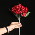 thumbnail image 2 of XZNGL Home Decor Hydrangea Artificial Flowers Artificial Flower Hydrangea Fake Silk Flower Home Wedding Party Floral Decor, 2 of 3