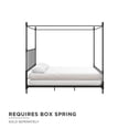 thumbnail image 2 of Jenny Lind Metal Canopy Bed, 2 of 9