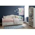 thumbnail image 3 of South Shore Tiara Twin Daybed with Storage, in Pure White, 3 of 8