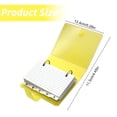 thumbnail image 3 of 3x5 Lined Index Card Set with Ring & Dividers | 100 Ruled Cards for Organization | Index Card Holder, Divided Index Cards, Ring-Bound Note Cards, 3x5 Lined Cards, 100-Piece Index Card Set, 3 of 6