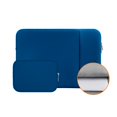 thumbnail image 1 of CUITING Étui de Protection pour Ordinateur Portable 14 Pouces Doublure Douce et Duveteuse Housse Sac de Transport avec Poche avant et Pochette d'Accessoires Compatible avec Ordinateur Portable 14” Chromebook (Gris Amélioré Ve, 1 of 6
