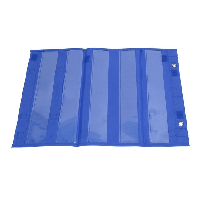 Pochette Transparente, PVC Polyester Poche Classe Pochette Transparente 5 Rangées pour les Activités pour les Élèves pour l'École