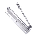 thumbnail image 1 of FRCOLOR Door Closer 1Pc 35KG Automatic Door Closer Home Use Concealed Door Spring Hinge Buffer Free Punching Automatic Door Closer Device (Bright Silver),7.28"X2.17"X0.79", 1 of 4