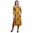 thumbnail image 1 of Bimba Kurti Imprimée à Manches 3/4 Tenue d'Été Kurta Tunique Droite pour Femmes, 1 of 6