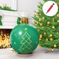 thumbnail image 1 of Boovnll Christmas Tree Decorations, Inflatable Christmas Decoration Ball Festive Outdoor Courtyard Pendant Printed Pvc Toy Ball, Christmas Decorations, Christmas Decor, Christmas Decorations Indoor, 1 of 8