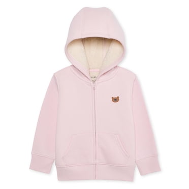 Haut à capuchon doublé et zippé sur la longueur George pour petites filles