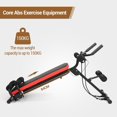 thumbnail image 4 of YUSAZENS Iron Dual Function Abdominal and Sit Up Bench Core Muscle Training Home Gym Fitness Workout Equipment Red, 4 of 6