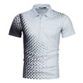 thumbnail image 4 of Cameland Ensemble Estival de Survêtement pour Hommes, Chemise Mode Décontractée à Manches Courtes, Blouse et Chemise à Col Rabattu à Manches Courtes, 4 of 5