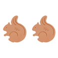 thumbnail image 1 of (2-Pack) Rinsvye Terracotta Brown Su Gar Small Pantry Organization and Storage Sa Ver and Softener Storage Container for Garage Disc Brown Su Gar Small Kitchen Organization Ke Eper Disc, 1 of 6
