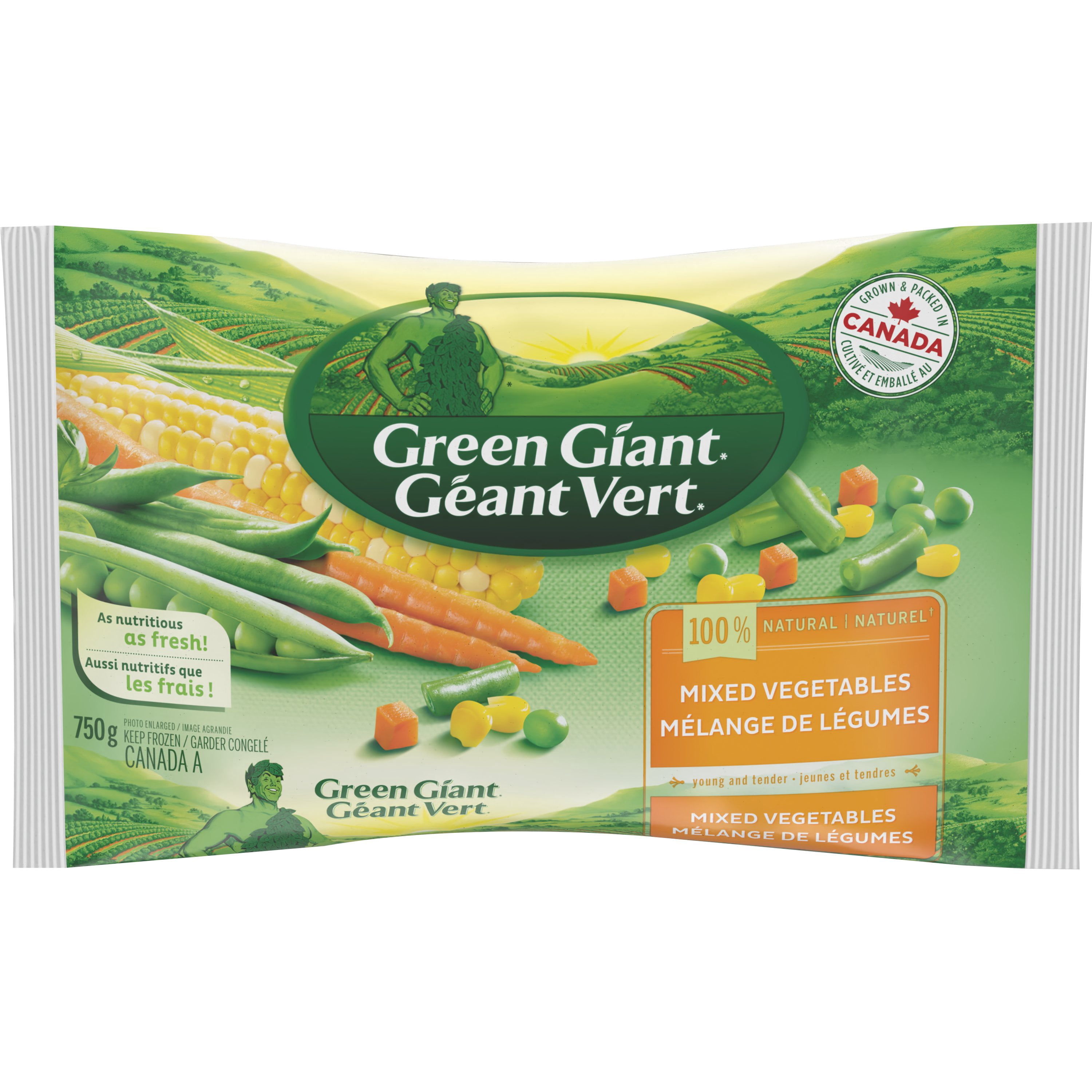 Mélange de légumes Géant Vert 750 g