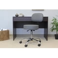 thumbnail image 4 of Boss Office Products Vinyl Mid-Back Medical Stool in Gray, 4 of 10