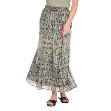 Jupe longue en mousseline Iyla pour femmes