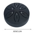 thumbnail image 3 of Boovnll Tool Kit, Mini Rain Drum 3-Inch 6-Tone Steel Tongue Drum Percussion Instrument Children's Drum Portable Small Drum with Storage Bag, Tool Set, Home Essentials, Household Essentials, 3 of 5