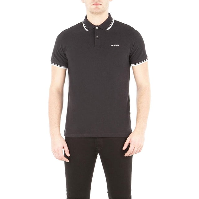 Ben Sherman - Polo pour Homme à devant Bloc Romford