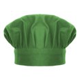 thumbnail image 1 of TOPTIE Chef Hat for Kid & Adult, Cotton Elastic Adjustable Kitchen Cooking Baking Hat-Kelly Green-S, 1 of 7