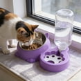 thumbnail image 2 of Sentmoon Timed Cat Feeder Feed the Cat Pet Feeders and Water Dispenser Removable Stainless Steel Bowl and Automatic Water Dispenser Pet Feeder and Waterer for Cats Dogs, 2 of 7
