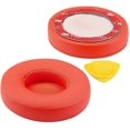 thumbnail image 2 of Geekria Coussinets d'Oreille de Remplacement pour Beats by Dr. Dre Solo3, Solo 3.0, 2 Rouge, 2 of 7