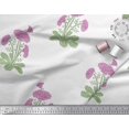 thumbnail image 2 of Soimoi Polyester Crepe Fabric Leaves & Floral Block Fabric Prints by Yard 52 Inch Wide, 2 of 3