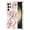 Rose, variante sur Supershield Samsung Galaxy S23 Ultra Étui Marbre Floral Design Protecteur Fleurs Souples Étui de Téléphone - Couronne Rose