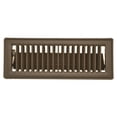 thumbnail image 2 of Imperial 3" x 10" Chocolate Steel Floor Register, Louvered, 1-pk, 2 of 7