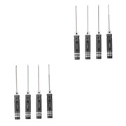 ZheElen 4x Convenient Screw Driver Set High Wear Resistance And Practical Flexible Rotation Screwdriver Tools Tool Set black 2Set
