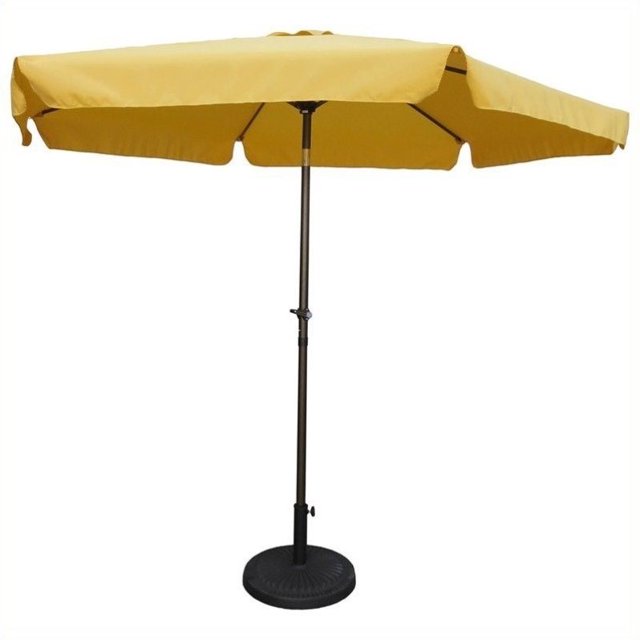 International Caravan Parasol de Patio St. Kitts en Jaune Citron