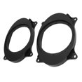 thumbnail image 4 of Door Speaker Adapter Bracket Rings, 2Pcs 6.5inch Black Door Speaker Adapter Spacer Rings with 2 Wire Harness Replacement for Levin, 4 of 8