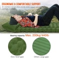 thumbnail image 2 of Camping Sleeping Pad with Pillow Built-in Pump Ultralight Inflatable Sleeping Mat Waterproof Camping Air Mattress for Backpacking Hiking Tent Traveling, 2 of 7