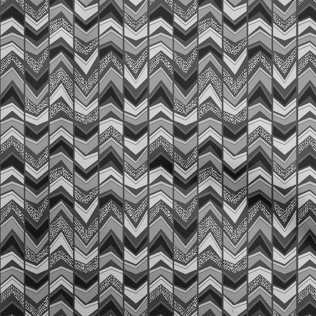 oneOone Cotton Cambric Gray Fabric Geometric Craft Projects Decor Fabric Printed By The Yard 42 Inch Wide