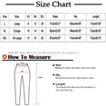 thumbnail image 3 of VEKDONE Womens Cotton Linen Capris Pants Wine L, 3 of 6