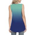 thumbnail image 4 of Birdeem Blouse Sans Manches Décontractée d'Été pour Femmes, Col Ras du Cou, Hauts, T-Shirt à Imprimé Floral, Gilet pour Femmes, 4 of 6