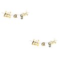 thumbnail image 2 of Wweixi String Shower Banner With Unique For Memorable Baby Shower Metal Luster Paper Baby Shower Banner Indoor Easy To Apply Gold it'sagirl 2Set, 2 of 5
