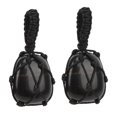 thumbnail image 3 of Stone Hanging Ornament, Widely Used Bring Calmness  Hanging Ornament  For Office For Car For Keychain Obsidian, 3 of 8