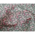thumbnail image 4 of oneOone Silk Tabby Fabric Leaves & Swirl Block Printed Craft Fabric BTY 42 Inch Wide, 4 of 4