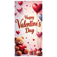 thumbnail image 3 of Valentine's Day Party Decoration Banner Heart Design Backdrop Event Photo Props Love Celebration Romance Gift Box Background, 3 of 4