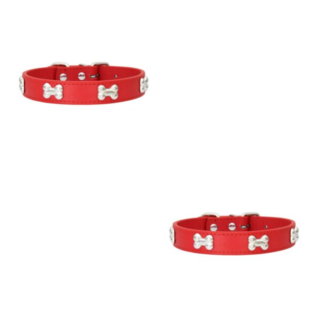 Decodeary Confortable Porter Élégant Boucles Réglables Durables Plusieurs Tailles Rouge 1.5 * 37cm 2Set